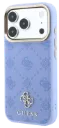 GUESS CARCASA MAGSAFE PEONY 4G SMALL LOGO IPHONE 18 PRO MAX/17 PRO MAX AZUL GLACIAL