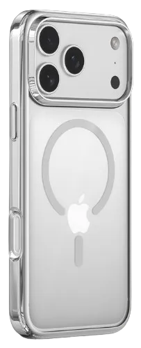 DEVIA CARCASA GLIMMER MAGNETIC IPHONE 18 PRO/17 PRO PLATA
