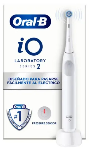 BRAUN CEPILLO DE DIENTES ORAL-B iO 2 LABORATORY BLANCO