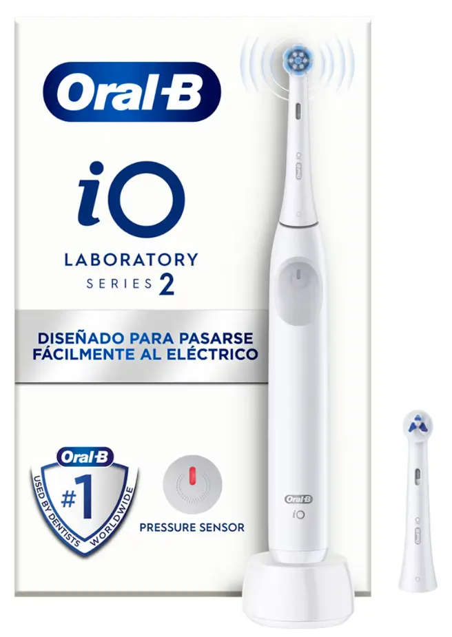 BRAUN CEPILLO DE DIENTES ORAL-B iO 2 LABORATORY BLANCO