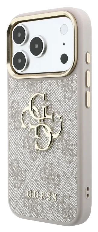 GUESS CARCASA 4G IPHONE 18 PRO MAX/17 PRO MAX ROSA