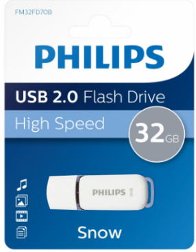 PHILIPS PENDRIVE SHADOW GREY 32GB