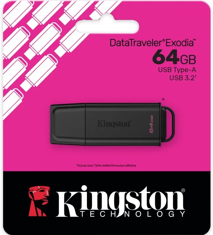 [DTXG264GB] KINGSTON PENDRIVE 64GB DATA TRAVELER GEN 2 USB 3.2