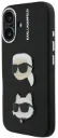 KARL LAGERFELD CARCASA GRAINED K&C HEADS IPHONE 16 NEGRO