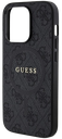 GUESS CARCASA MAGSAFE RING CLASSIC LOGO IPHONE 16 PRO NEGRO