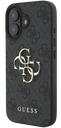 GUESS CARCASA 4G BIG LOGO IPHONE 16 PLUS NEGRO