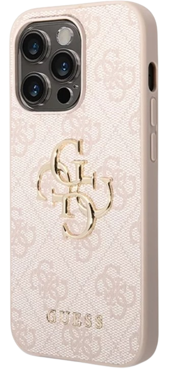 GUESS CARCASA BIG LOGO IPHONE 16 PRO ROSA