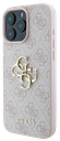 GUESS CARCASA 4G BIG LOGO IPHONE 16 PRO MAX ROSA