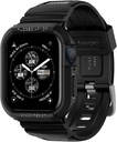 SPIGEN CARCASA CORREA RUGGED ARMOR PRO APPLE WATCH 44/45mm NEGRO