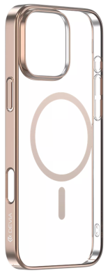 DEVIA CARCASA GLIMMER MAGNETIC IPHONE 16 PRO MAX DESERT TITANIUM