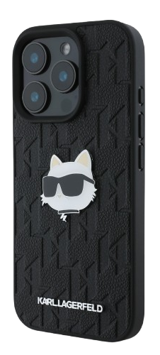 KARL LAGERFELD CARCASA CHOUPETTE HEAD IPHONE 16 PRO MAX NEGRO