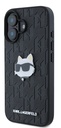 KARL LAGERFELD CARCASA CHOUPETTE HEAD IPHONE 16 NEGRO
