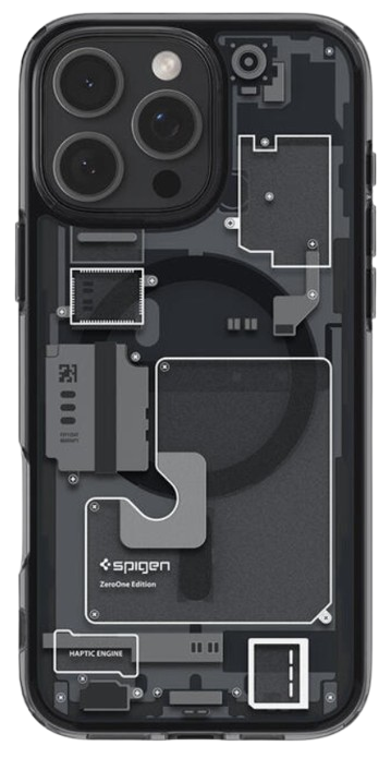 SPIGEN CARCASA ULTRA HYBRID MAGSAFE IPHONE 16 PRO NEGRO