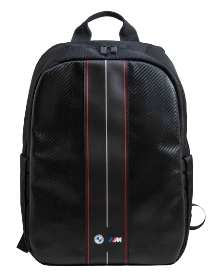 BMW MOCHILA RED STRIPE CARBON 15" NEGRO