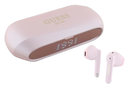 GUESS AURICULAR TWS METALLIC LOGO ROSA