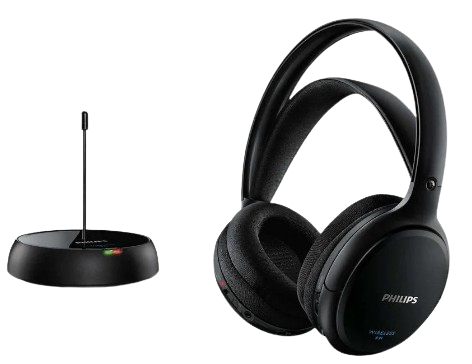 PHILIPS AURICULARES BLUETOOTH CON RADIOFRECUENCIA NEGRO