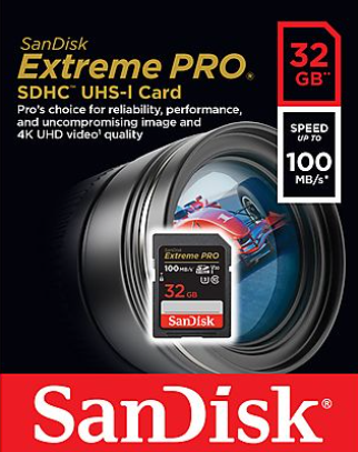 SANDISK EXTREME PRO SDHC 32GB