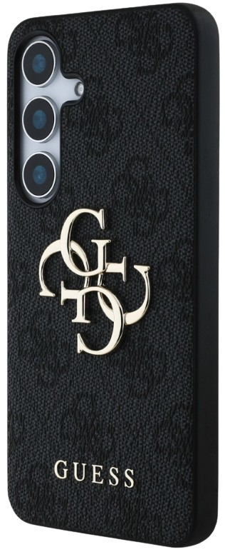 GUESS CARCASA 4G METAL LOGO SAMSUNG GALAXY S25 PLUS NEGRO