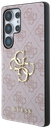 GUESS CARCASA 4G METAL LOGO SAMSUNG GALAXY S25 ULTRA ROSA
