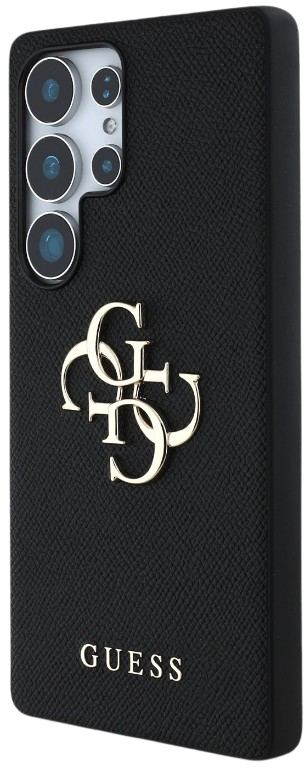 GUESS CARCASA 4G GRAINED SAMSUNG GALAXY S25 ULTRA NEGRO