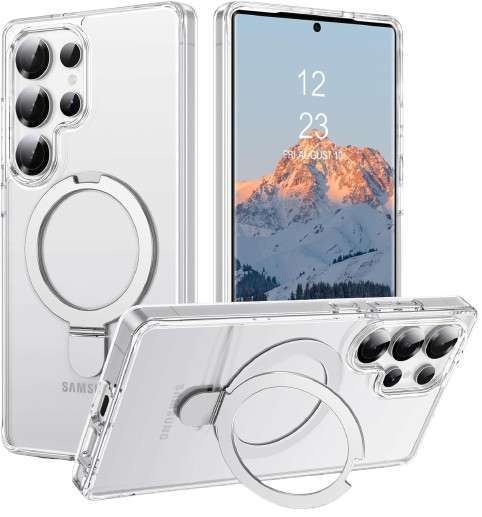 DEVIA CARCASA MAGNETIC CON SOPORTE SAMSUNG S25