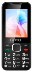 QUBO TELEFONO MOVIL X-240 NEGRO