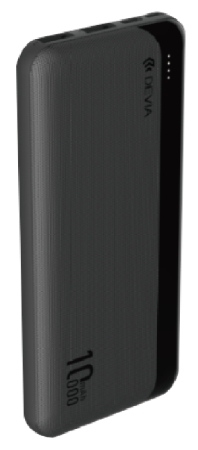 DEVIA BATERIA AUXILIAR 10000mAh LITE5 NEGRO