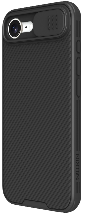 NILLKIN CARCASA CAMSHIELD IPHONE 16e NEGRO
