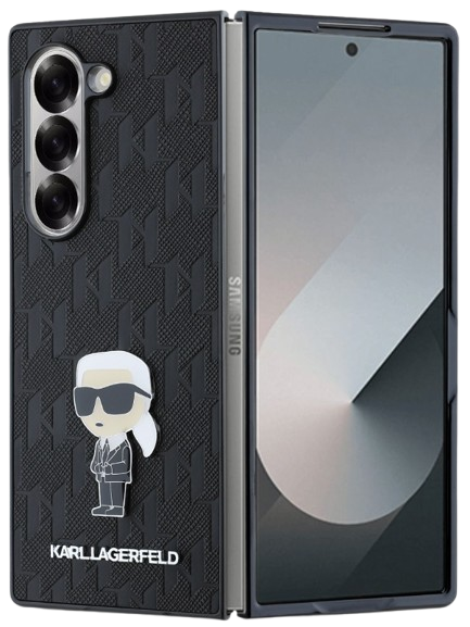 KARL LAGERFELD FUNDA SAFFIANO SAMSUNG GALAXY Z FOLD 6 NEGRO
