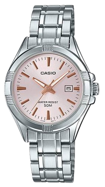 CASIO RELOJ LTP-1308D-4A ESFERA CORAL / ACERO