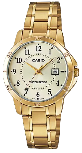 CASIO RELOJ LTP-V004G-9B DORADO