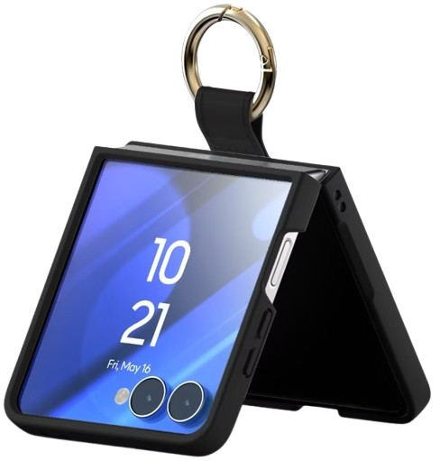 GOOSPERY FUNDA RING Z FLIP 7 NEGRO
