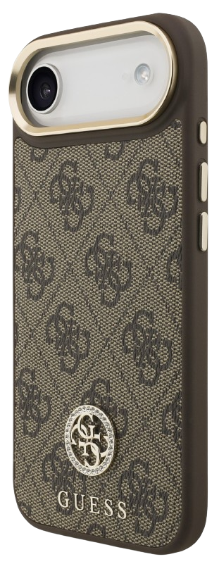 GUESS CARCASA MAGSAFE 4G STRASS IPHONE AIR MARRON