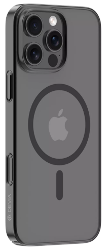 DEVIA CARCASA GLIMMER MAGSAFE IPHONE 16 NEGRO