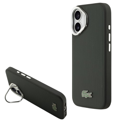 LACOSTE CARCASA MAGSAFE SOPORTE CAMARA IPHONE 17 VERDE