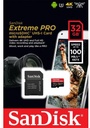 SANDISK TARJETA EXTREME PRO MICROSDXC 32GB