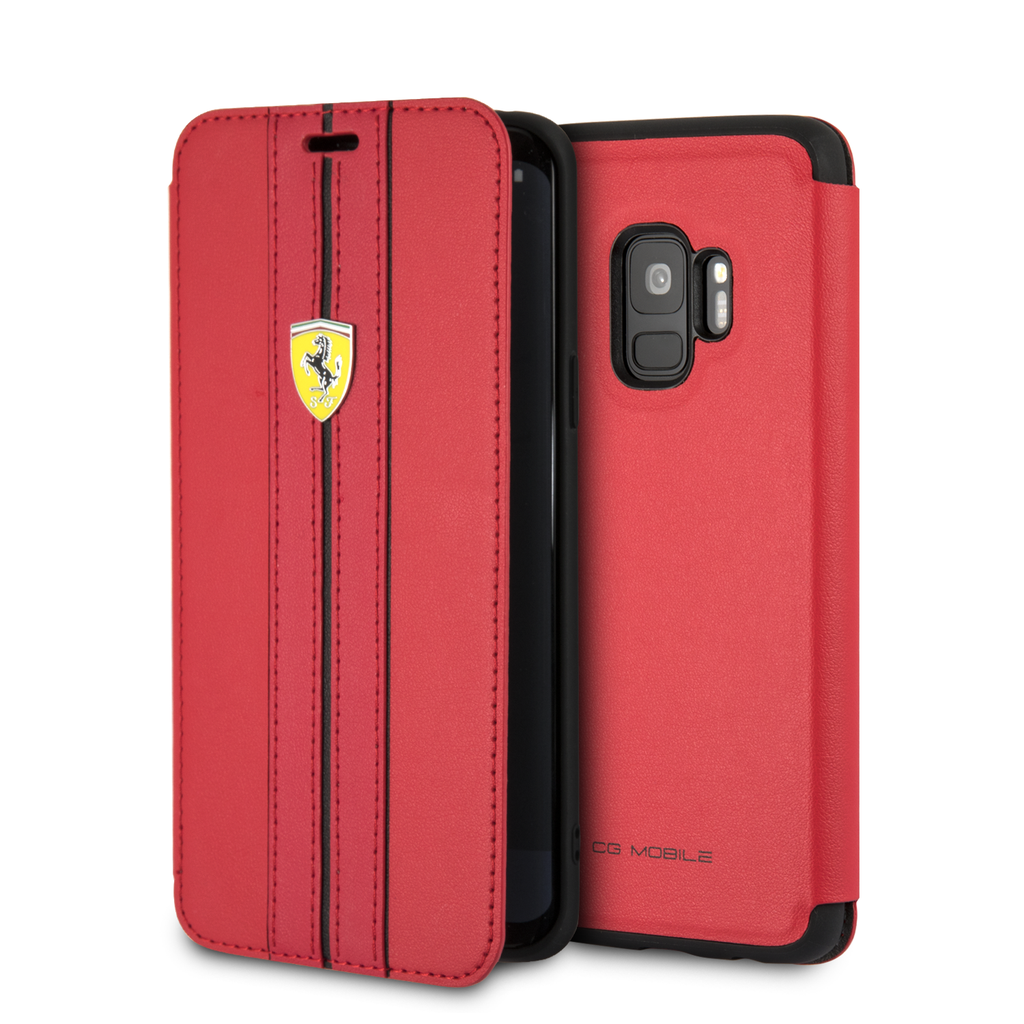 FERRARI FUNDA ON TRACK SAMSUNG GALAXY S9 ROJO