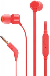 [JBLT110R] JBL AURICULAR TUNE T110 ROJO