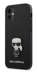 [KLHCP12SIKMSBK] KARL LAGERFELD CARCASA PIN IPHONE 12 MINI BLACK