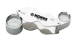 [KON3021] KONUS lupa DUAL LENS 10X/20X