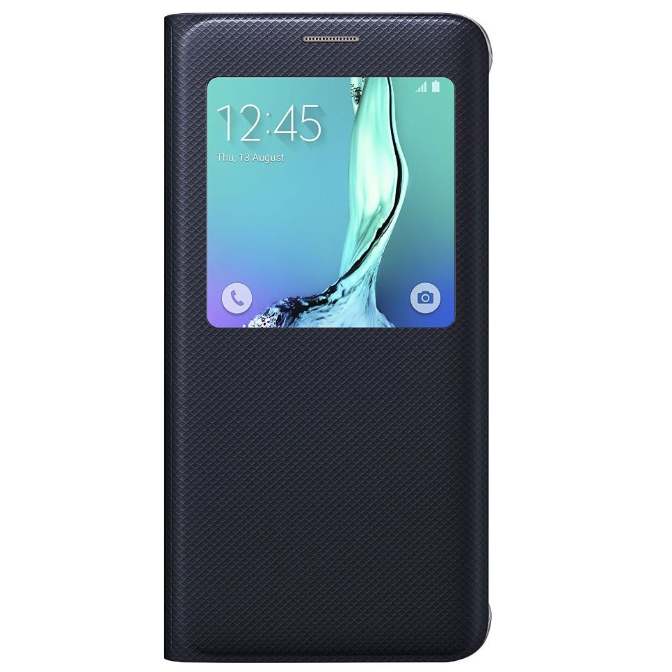 SAMSUNG FUNDA CLEAR VIEW GALAXY S6 EDGE+ AZUL