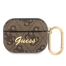 [GUA34GSMW] GUESS funda SCRIPT airpods 3 GEN. MARRON