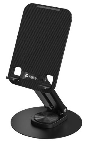 DEVIA SOPORTE GIRATORIO 360 TABLET/MOVIL NEGRO