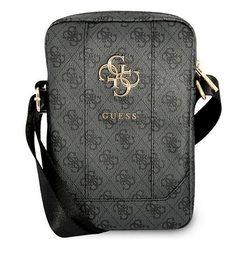 [GUTB8G4GFGR] GUESS BANDOLERA 8" 4G METAL LOGO GRIS