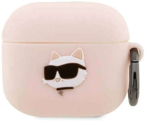 KARL LAGERFELD FUNDA 3D NFT CHOUPETTE AIRPODS PRO ROSA