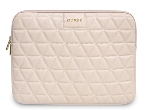 GUESS FUNDA QUILTED PORTATILES 13"-14" ROSA