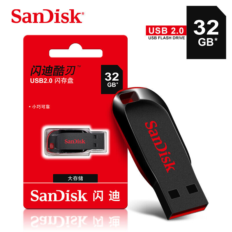 SANDISK PENDRIVE CRUZER BLADE 32GB