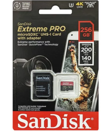 [SDSQXCD256GG] SANDISK EXTREME PRO MICRO SD 256GB