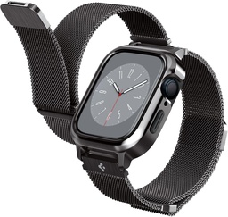 [ACS04585] SPIGEN CARCASA/CORREA APPLE WATCH METAL FIT PRO 9/8/7 45mm NEGRO