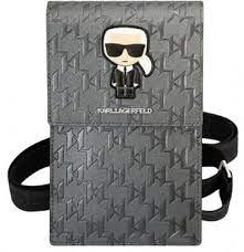 KARL LAGERFELD BANDOLERA IKONIK KARL GRIS